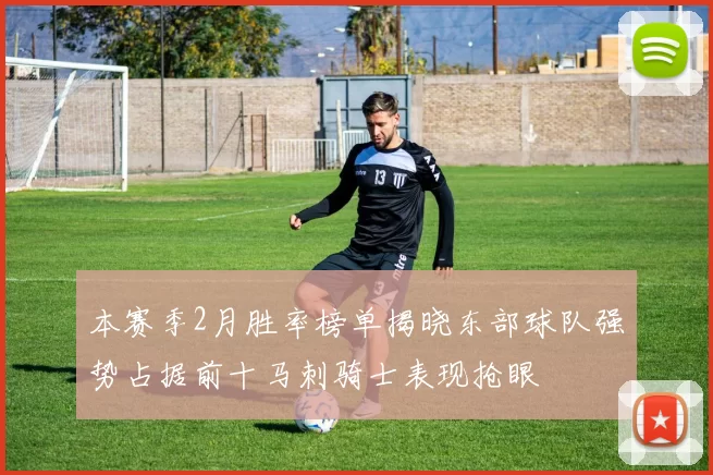 本赛季2月胜率榜单揭晓东部球队强势占据前十马刺骑士表现抢眼