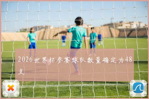 2026世界杯参赛球队数量确定为48支